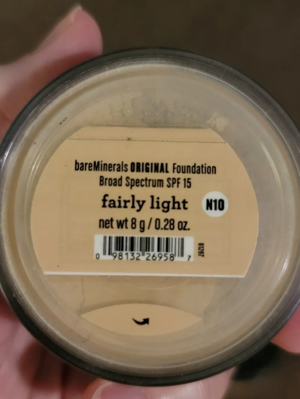 TWO new, Factory Sealed Bare Minerals Original Foundation, Fairly Light